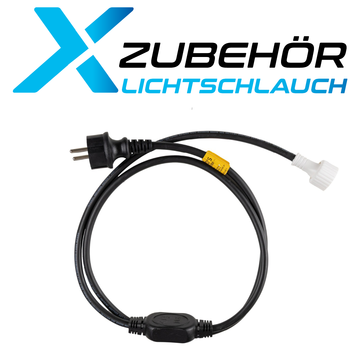 Anschluss- und Befestigungszubehör für X-LINE LED-Lichtschläuche