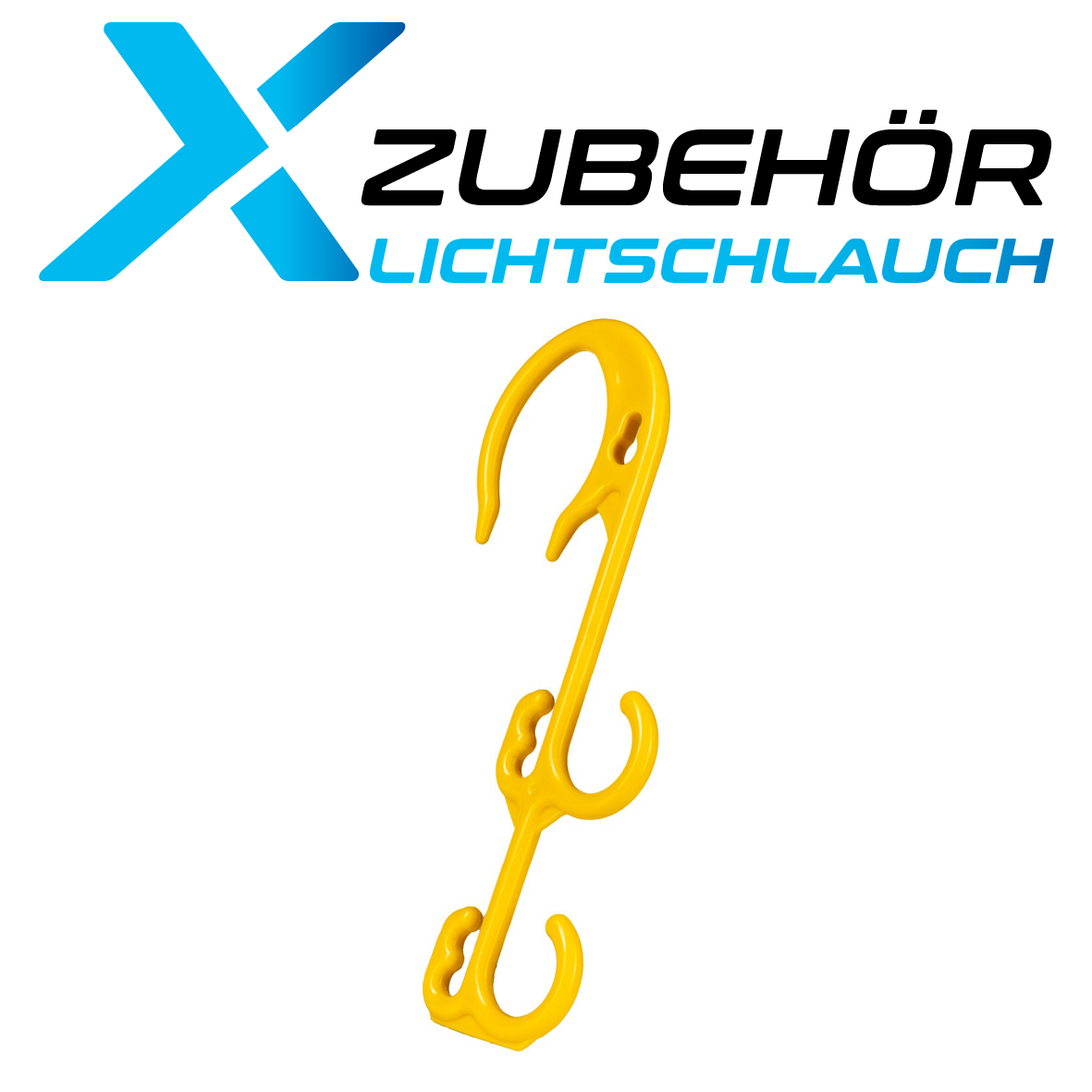 Anschluss- und Befestigungszubehör für X-LINE LED-Lichtschläuche
