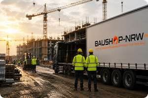 Baustellenlogistik BAUSHOP NRW